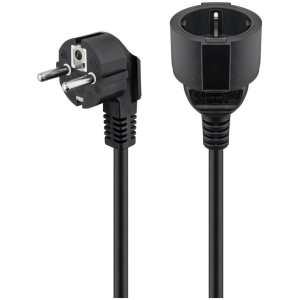 GOOBAY μπαλαντέζα ρεύματος 93093, schuko, 3m, μαύρη