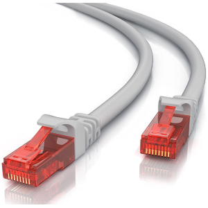 POWERTECH καλώδιο δικτύου CAB-N216, Cat 6 U/UTP, CCA 24AWG, 0.5m, γκρι