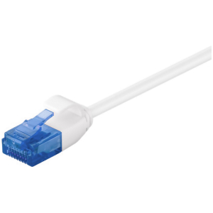 POWERTECH καλώδιο δικτύου CAB-N320, Cat 6 U/UTP, slim, copper, 3m, λευκό