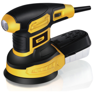 DELI έκκεντρο τριβείο DL-SG125-E3, 360W, Φ125mm, ρυθμιζόμενη ταχύτητα & συλλέκτη