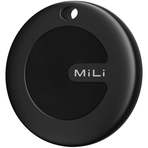 MILI smart tag MiTag Duo για iOS & Android συσκευές, Bluetooth tracker, μαύρο