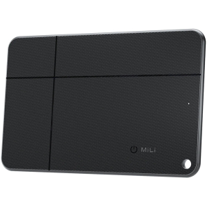 MILI ψηφιακή επαγγελματική κάρτα & tracker MiCard Duo για iOS & Android συσκευές, NFC, Bluetooth, μαύρο