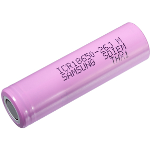 SAMSUNG επαναφορτιζόμενη μπαταρία τύπου 18650 ICR-26J, 2600mAh