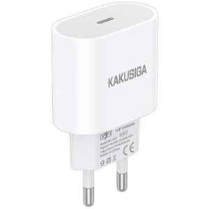 KAKUSIGA φορτιστής τοίχου KSC-1223, USB-C, 20W, λευκός