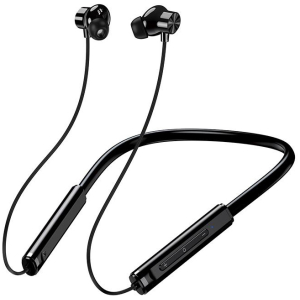 KAKUSIGA earphones KSC-1878 με μαγνήτη, Bluetooth, 10mm, 200mAh, μαύρα