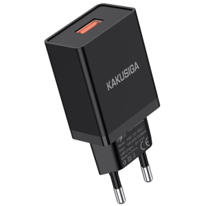 KAKUSIGA φορτιστής τοίχου KSC-930, USB, 2.4A, μαύρος