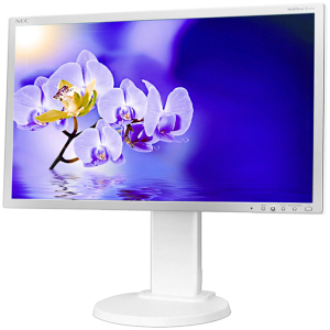 NEC used οθόνη EA243WM LED, 24" 1920x1200, VGA/DVI/HDMI/DisplayPort, Grade B