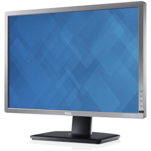 DELL used οθόνη U2412M IPS-LED, 24" 1920x1200, VGA/DVI/DisplayPort, silver, Grade A