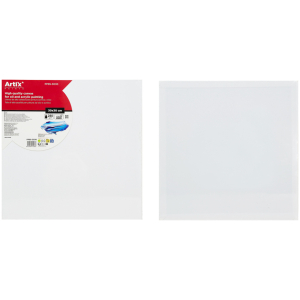ARTIX PAINTS καμβάς καρτολίνο ζωγραφικής PP95-3030, 30x30cm, 280gr/m², λευκός
