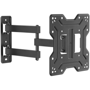 POWERTECH επιτοίχια βάση τηλεόρασης PT-1556, 23-43", έως 30kg, full motion