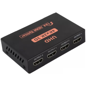 POWERTECH HDMI splitter PTH-048, 4 σε 1, 4K/60Hz, μαύρο