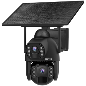SECTEC smart ηλιακή κάμερα ST-536-6MAOV-4G-EU, dual lens, 3MP, 4G, SD, PTZ, IP66