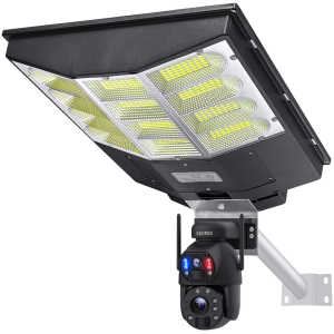 SECTEC smart ηλιακή κάμερα ST-LC598-EU με προβολέα, dual lens, 3MP, 4G, SD, PTZ, IP66