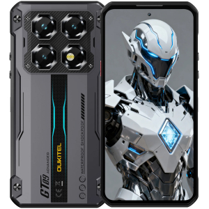 OUKITEL smartphone WP60, 7.2", 8/256GB, 5G, 10000mAh, IP68/IP69K/MIL-STD-810H, μαύρο