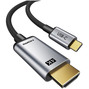 CABLETIME καλώδιο USB-C σε HDMI CT-PU31-CMHD4, 4K/60Hz, 1.8m, μαύρο
