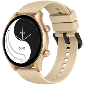 ZEBLAZE smartwatch Btalk 3 Plus, heart rate, 1.39" IPS, χρυσό