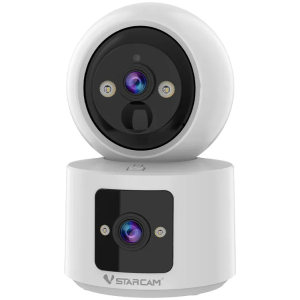 VSTARCAM smart κάμερα CB90DR, 2MP, dual lens, WiFi, PTZ, SD, 5200mAh backup battery