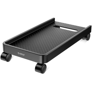 ORICO βάση PC CPB2 με ροδάκια, 45.5x22cm, πλαστική, μαύρη