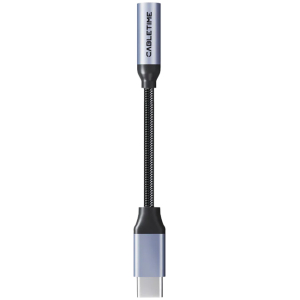 CABLETIME αντάπτορας USB-C σε 3.5mm CT-CMAUF-AG, γκρι