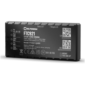 TELTONIKA GPS tracker οχημάτων FTC921, 4G LTE/GSM/GPRS/GNSS, 10-90V