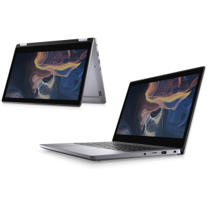 DELL Laptop Latitude 3310 2in1, Refurbished Grade A, i5-8265U, 8/256GB NVME, 13.3", Cam, UHD Graphics 620, FreeDOS