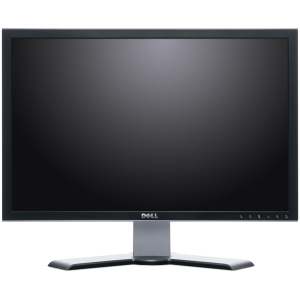 DELL used οθόνη 2407WFP LCD, 24" 1920x1200, VGA/DVI, Grade A