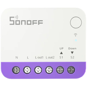 SONOFF smart διακόπτης MINI-RBS για μηχανισμό κουρτινών, WiFi, συμβατός με Matter, λευκός