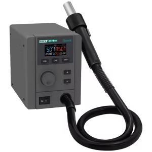 QUICK σταθμός θερμού αέρα QUICK857 Pro με air gun, 580W, 100-500 °C