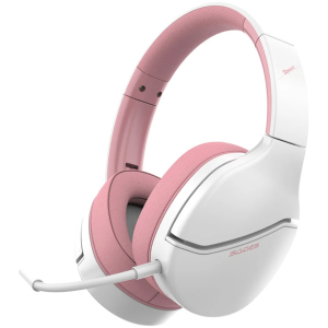 SADES gaming headset Spower, 3.5mm σύνδεση, 40mm, multi-platform, ροζ/λευκό