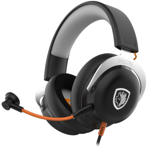 SADES gaming headset Spectre, USB σύνδεση, 50mm, V7.1 surround, multi-platform, μαύρο