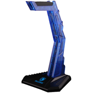 SADES επιτραπέζια βάση ακουστικών Wolfbone, μπλε