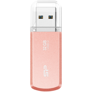 SILICON POWER USB Flash Drive Helios 202, 32GB, USB 3.2, ροζ χρυσό