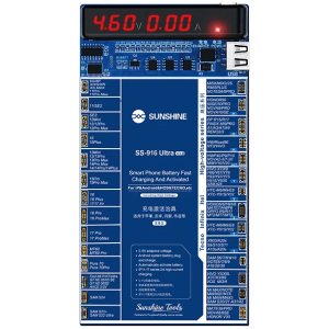 SUNSHINE tester μπαταριών SS-916 Ultra για Apple & Android smartphone, V3.0