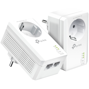 TP-LINK powerline kit TL-PA7027P KIT, passthrough, AV1000 1000Mbps, V1.0