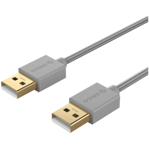 ORICO καλώδιο USB 2.0 U2-AA02, 480Mbps, 1m, γκρι