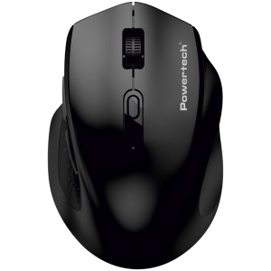 POWERTECH ασύρματο ποντίκι PT-1578, 2.4GHz & Bluetooth, έως 4000DPI, μαύρο