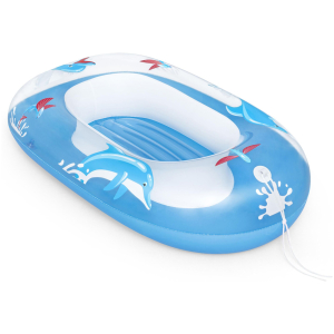 BESTWAY παιδική φουσκωτή βάρκα 34037, 102x69cm, Floatin Friends
