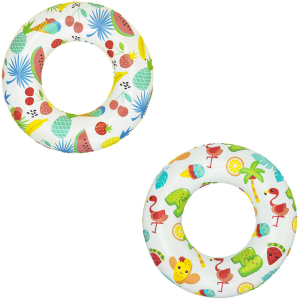 BESTWAY παιδικό σωσίβιο κουλούρα 36014, 61cm, 3-6 ετών, διάφορα χρώματα/σχέδια, 1τμχ
