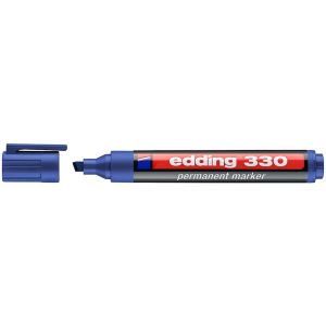 EDDING ανεξίτηλος μαρκαδόρος 330, 1-5mm, επαναγεμιζόμενος, μπλε