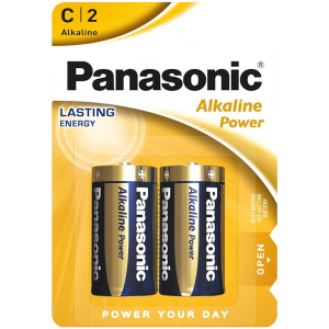 PANASONIC αλκαλικές μπαταρίες Alkaline Power LR14/C, 1.5V, 2τμχ