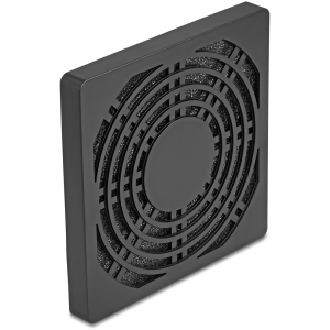 DELOCK σχάρα για 92mm ανεμιστήρα 67312 με φίλτρο σκόνης, πλαστική, μαύρη