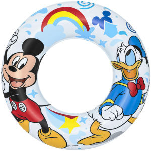 BESTWAY παιδικό σωσίβιο κουλούρα 91004, 56cm, 3-6 ετών, Mickey & Friends