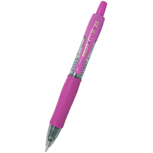 PILOT στυλό διαρκείας gel G-2 XS, 0.7mm, 11cm, ροζ