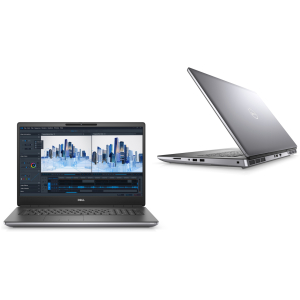 DELL Laptop Precision 7760, Factory Refurbished Grade A, i7-11850H, 16/512GB SSD, 17.3", Cam, GeForce RTX A3000, Windows 11 Pro