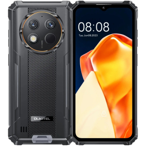 OUKITEL smartphone G1, 6.52", 6/256GB, 10600mAh, IP68/IP69K/MIL-STD-810H, μαύρο