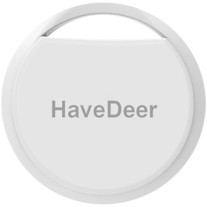 HAVEDEER smart tag ACCUTAG για Android συσκευές, Bluetooth tracker, λευκό