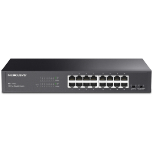 MERCUSYS desktop/rackmount switch MS116GS, 16x Gigabit θύρες, V1.0