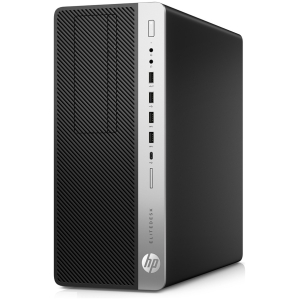 HP PC EliteDesk 800 G4 WKS TWR, Refurbished Grade A Repainted, i5-8600T, 8/256GB SSD, DVD, FreeDOS