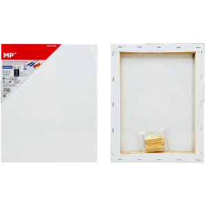 MP καμβάς τελάρο ζωγραφικής PP98-2430, 24x30cm, 280gr/m², λευκός