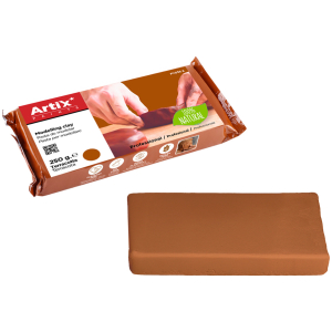 ARTIX PAINTS φυσικός πηλός PY035-2, χωρίς γλουτένη, 250γρ, καφέ